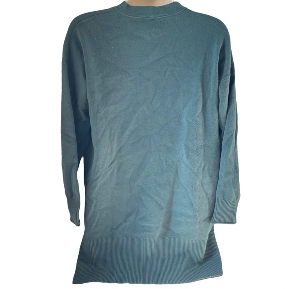 Madewell Miller Cardigan Sweater in Midnight Green - Picture 4 of 7